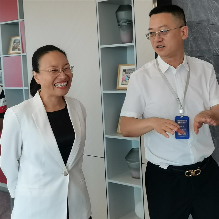 区向导莅临指导，，相助助力自贸港